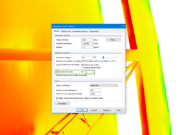 Maillage à couches sur les surfaces d'un modèle dans RWIND Simulation