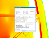 Maillage à couches sur les surfaces d'un modèle dans RWIND Simulation