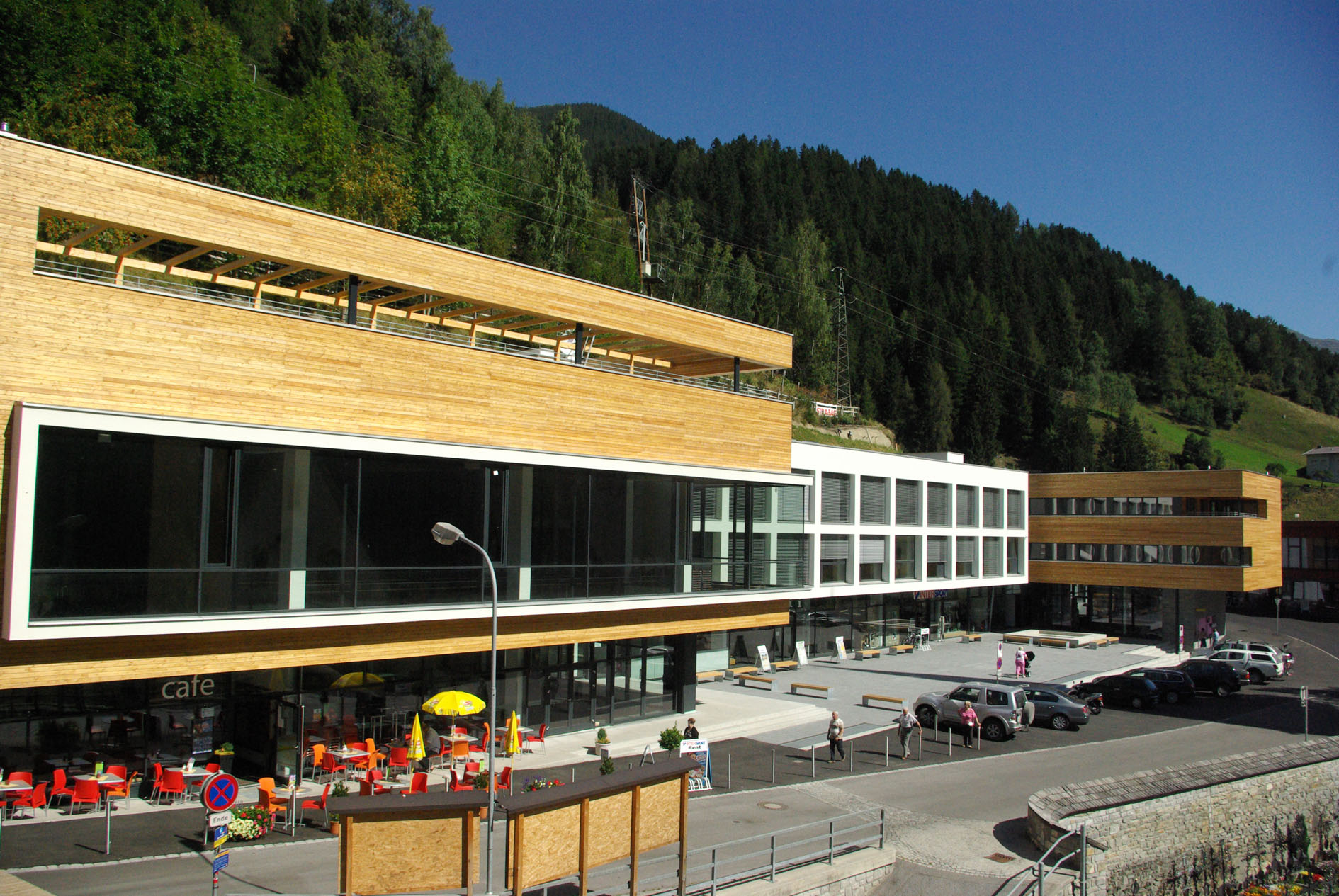 Complexe du centre-ville de Kappl, Autriche (© Dipl.-Ing. Rainer Zangerle)