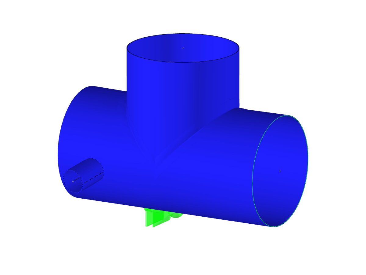 Structure en acier avec des surfaces quadrangulaires