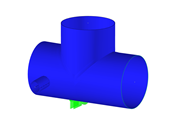 Structure en acier avec des surfaces quadrangulaires