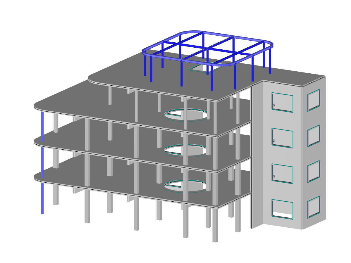 Bâtiment en béton armé