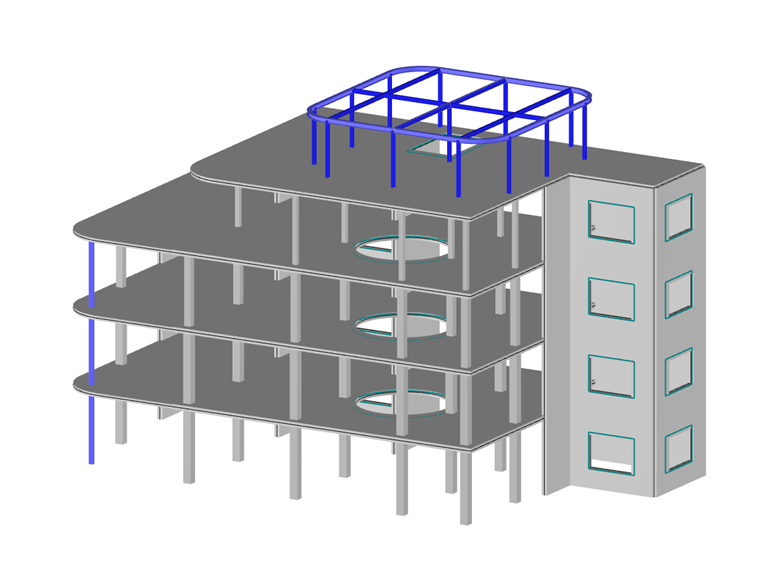 Bâtiment en béton armé