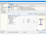 Vérification selon la méthode générale pour une barre à inertie variable