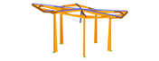 Modèle 3D d'une structure individuelle dans RFEM (© Jing Kong & Associates Consulting Structural Engineers Inc.)