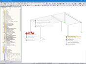 Menu contextuel pour les appuis et le raffinement de maillage EF