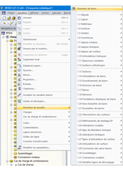 Données générales via le menu