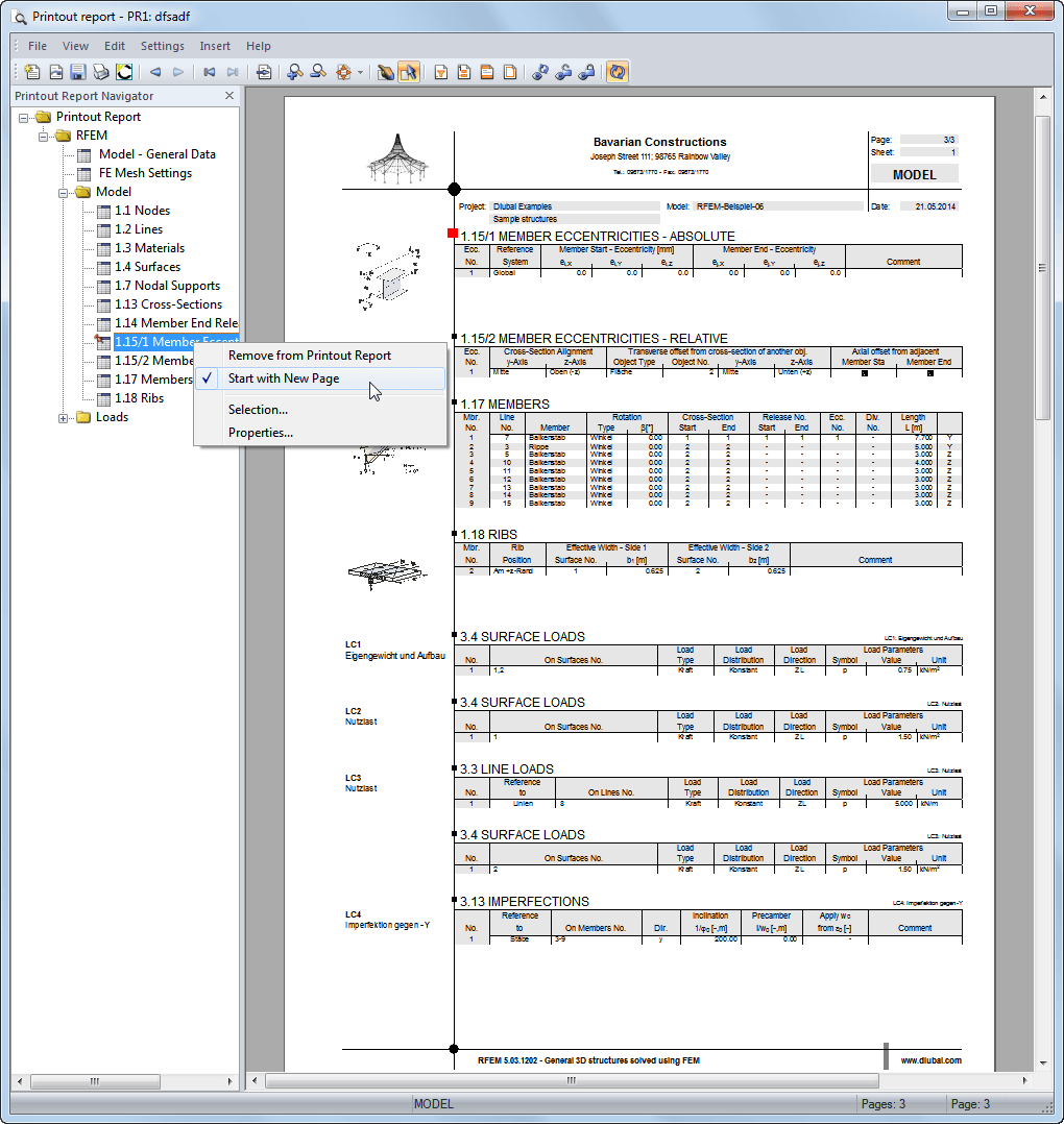 Démarrer avec une nouvelle page