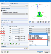 Boîte de dialogue « Appui nodal »