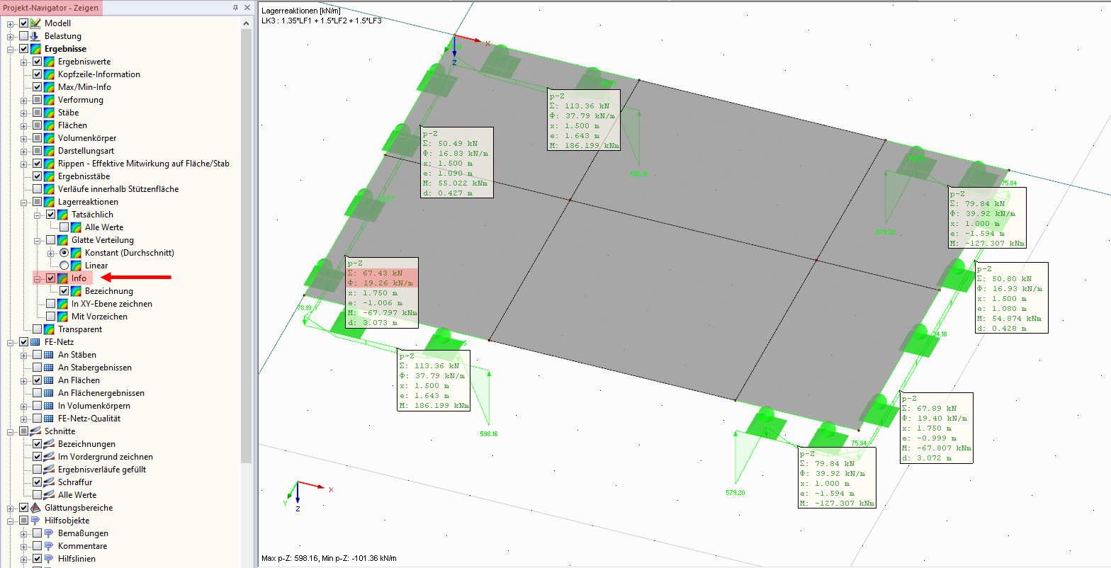 Paramètres dans le navigateur Afficher