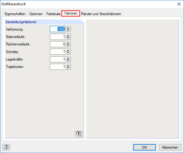 Modification des facteurs d’affichage