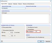 Échelle du graphique
