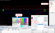 Ajustement des couleurs pour les diagrammes de résultats dans RF-CONCRETE Members afin de différencier visuellement les résultats de calcul.