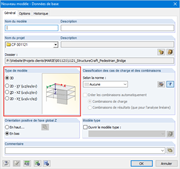 Définition du type de modèle