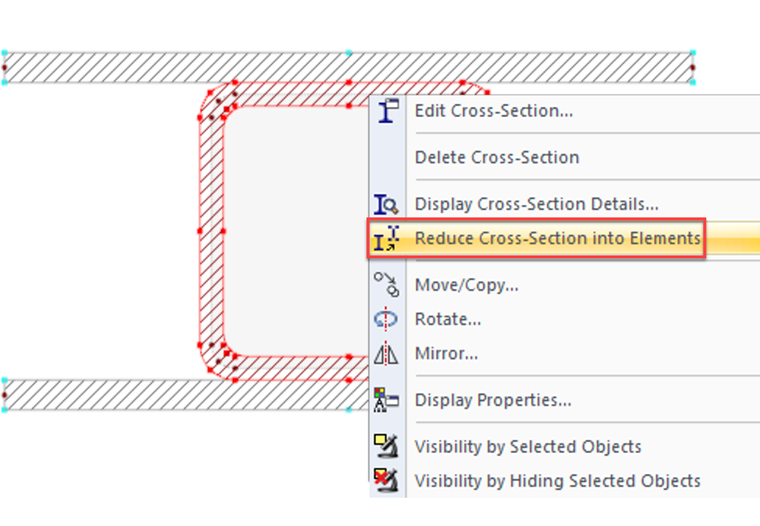 Séparer la section en éléments individuels