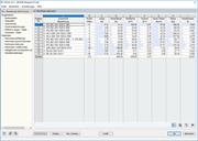 Liste de pièces dans RF-STEEL EC3