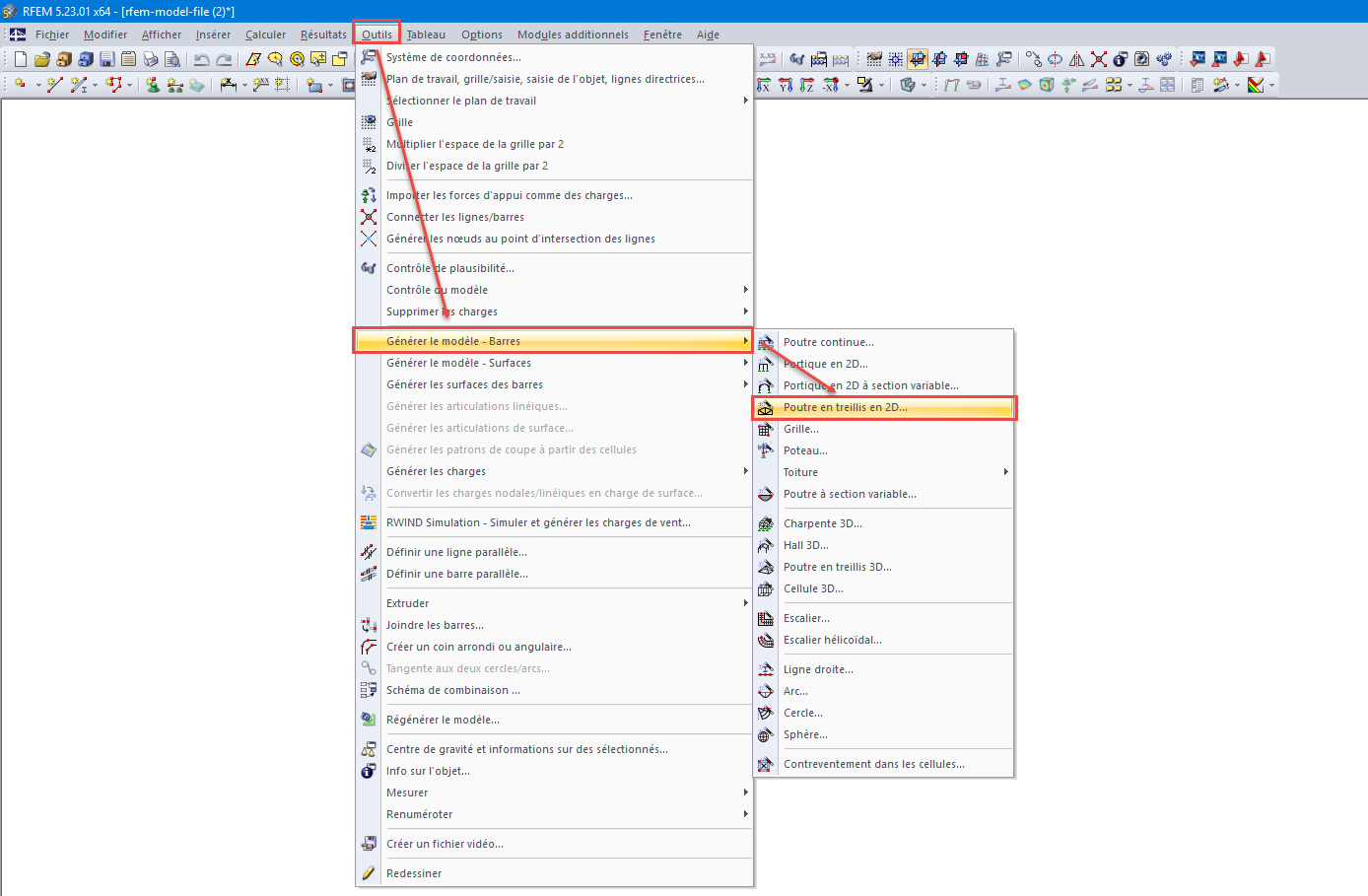 Générateur de modèle
