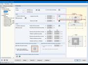 Bouton pour importer les dimensions du calcul précédent