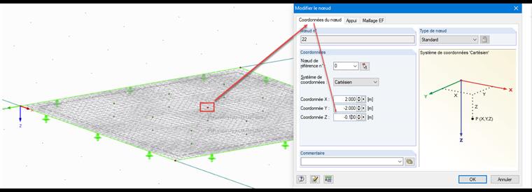Entrer dans la surface