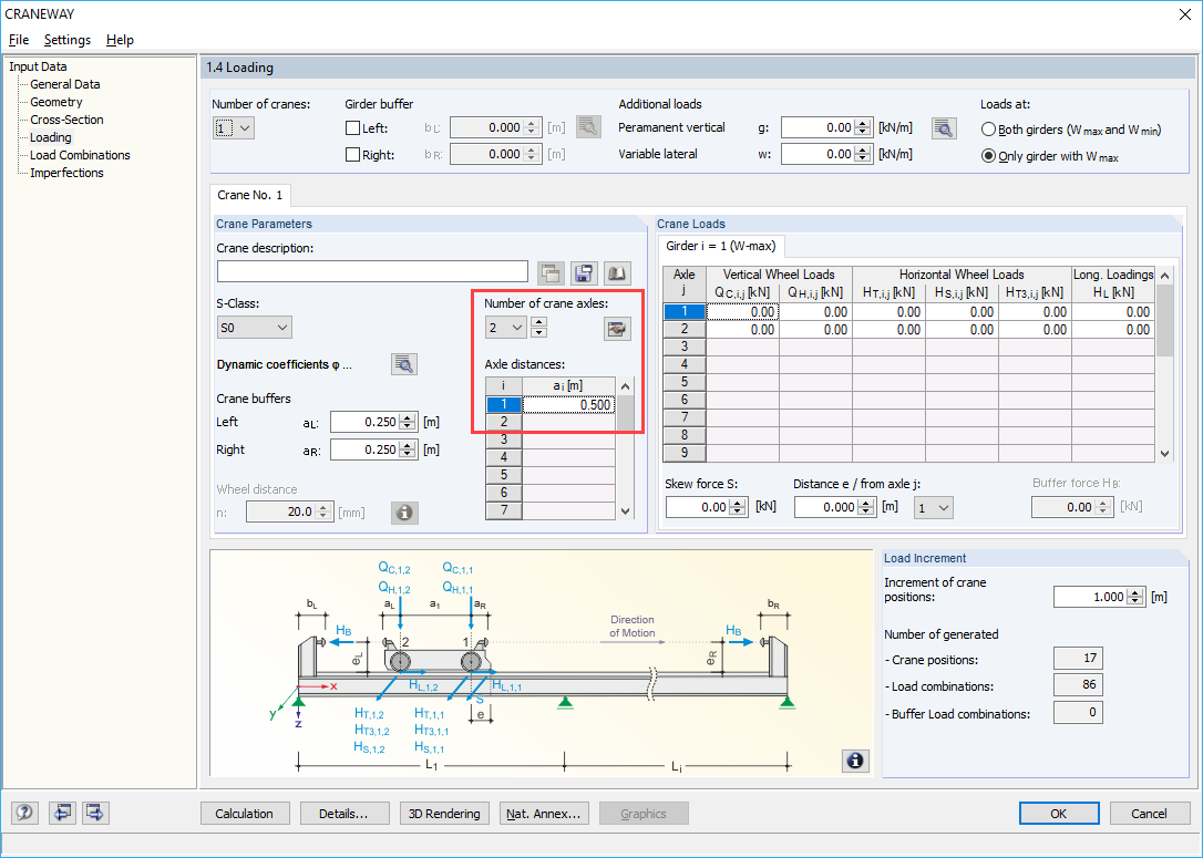 Fenêtre 1.4 - Chargement