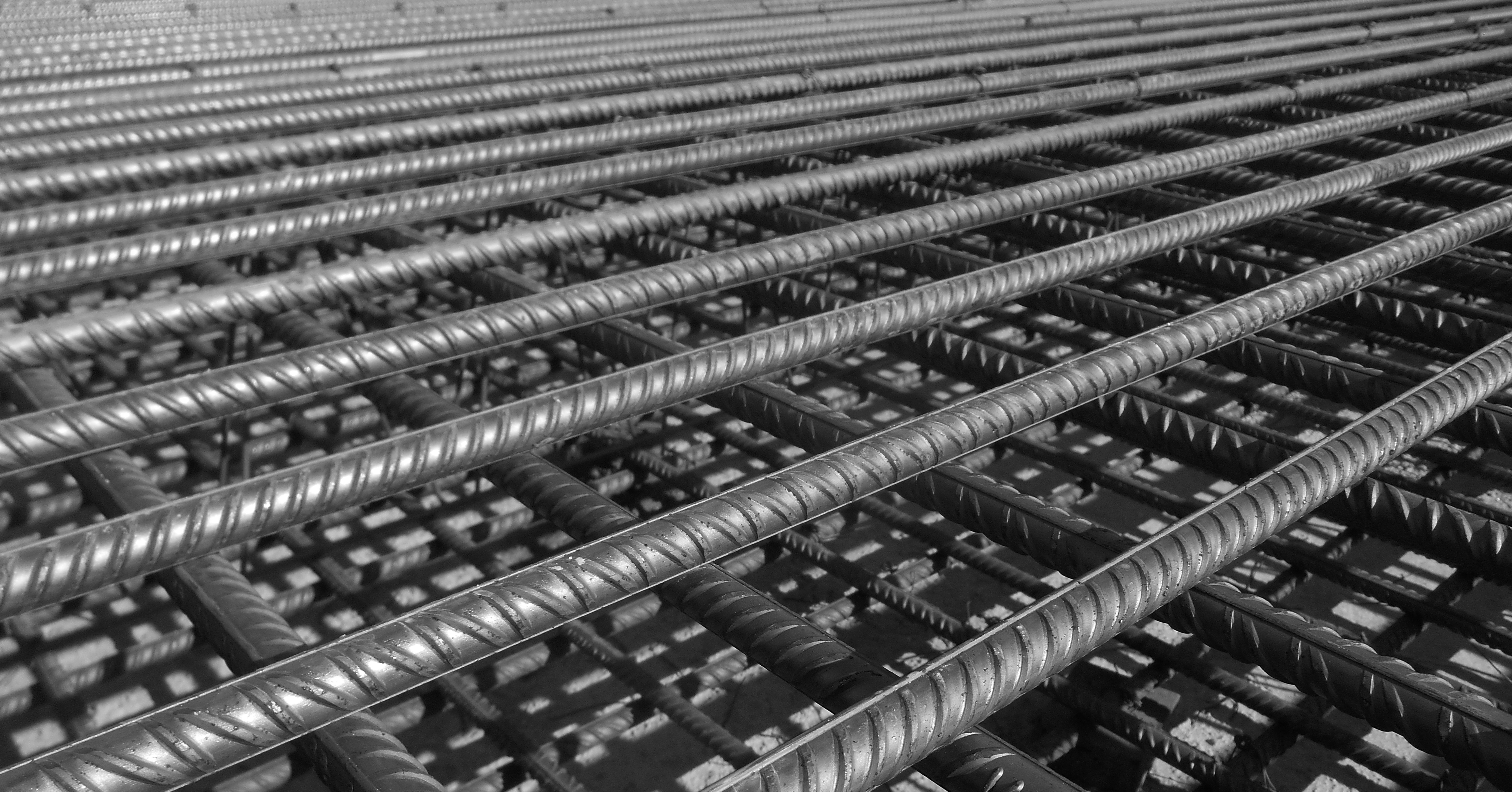 Armature longitudinale de la dalle en béton armé