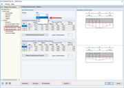 Fenêtre de résultats 2.4 ou 2.5 avec modification facultative de la proposition d'armature