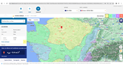Service en ligne « Outil de géolocalisation : cartes des zones de neige, de vent et de sismicité »