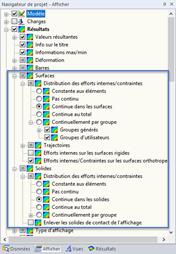 Distribution des efforts internes