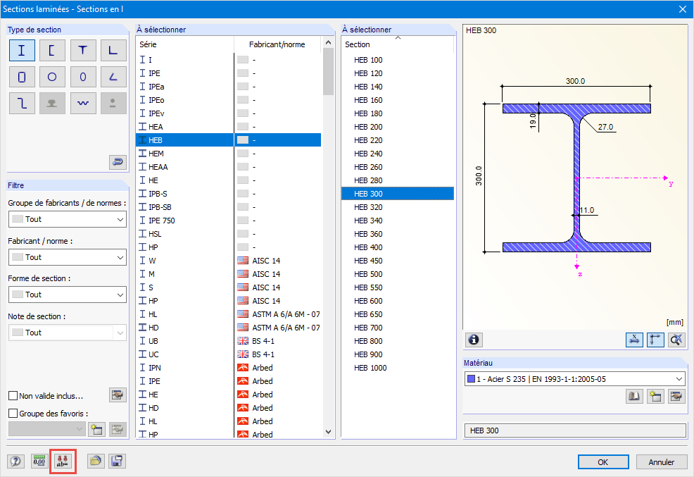 Entrée paramétrique