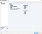 sélection du rapport d'impression