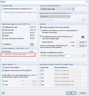 Détails du bloc de fondation ou de la fondation par encuvement avec parois d’encuvement lisses