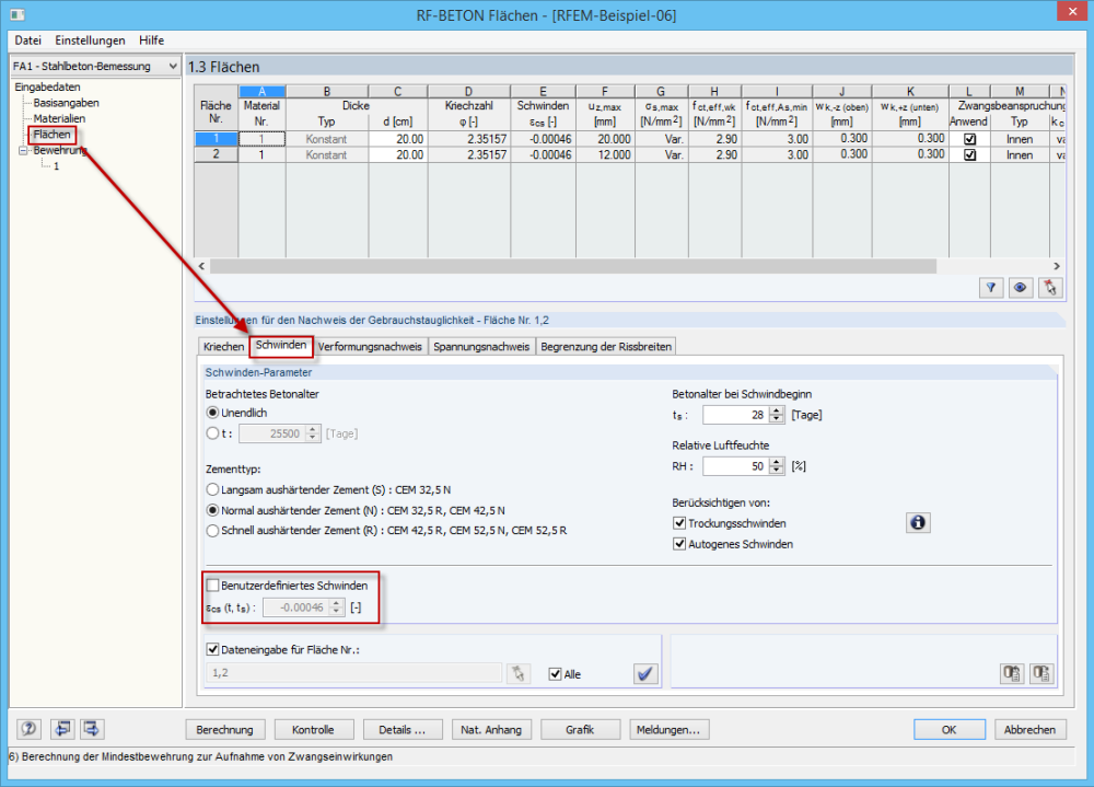 Coefficient de retrait