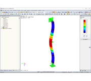 Mode propre déterminé avec RF-STABILITY
