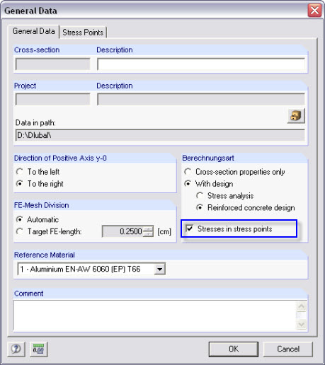 Activation des points de contrainte dans SHAPE-MASSIVE