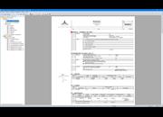 Rapport d'impression au format lettre