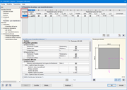Avertissement dans le cas d'un poteau divisé