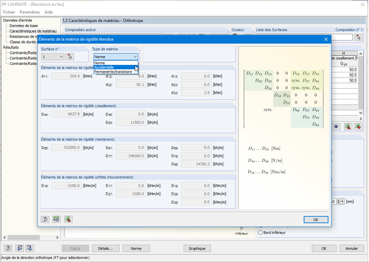 Matrice de rigidité