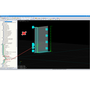 Paramétrage incorrect de l'affichage des résultats pour les réactions d'appui non linéaires