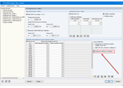 Charge de vent - Distribution définie par l'utilisateur
