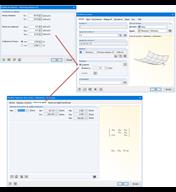 Relation entre l'entrée de la rigidité et la définition de l'épaisseur