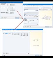 Relation entre l'entrée de la rigidité et la définition de l'épaisseur