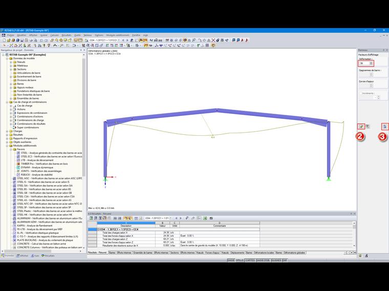 Panneau - Paramètres