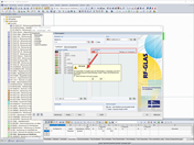 Remarque sur les cas de charge avec des charges de température