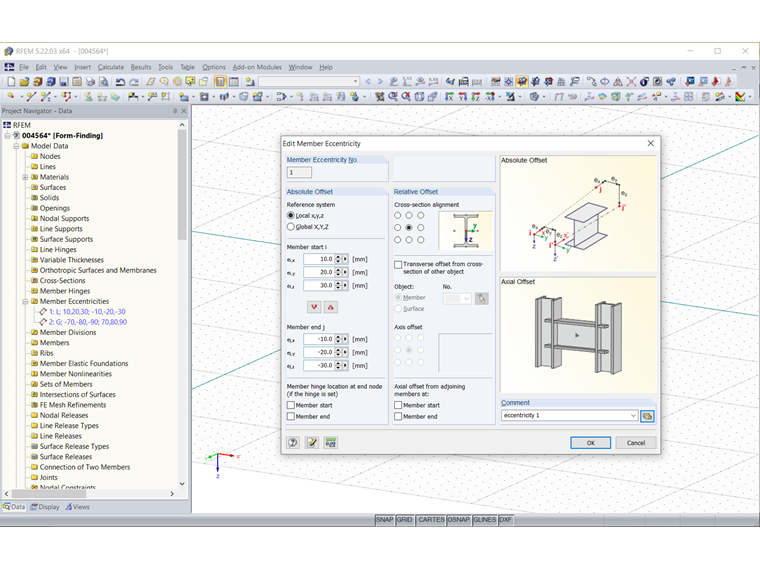 Excentrements de barre créés à l'aide d'une macro