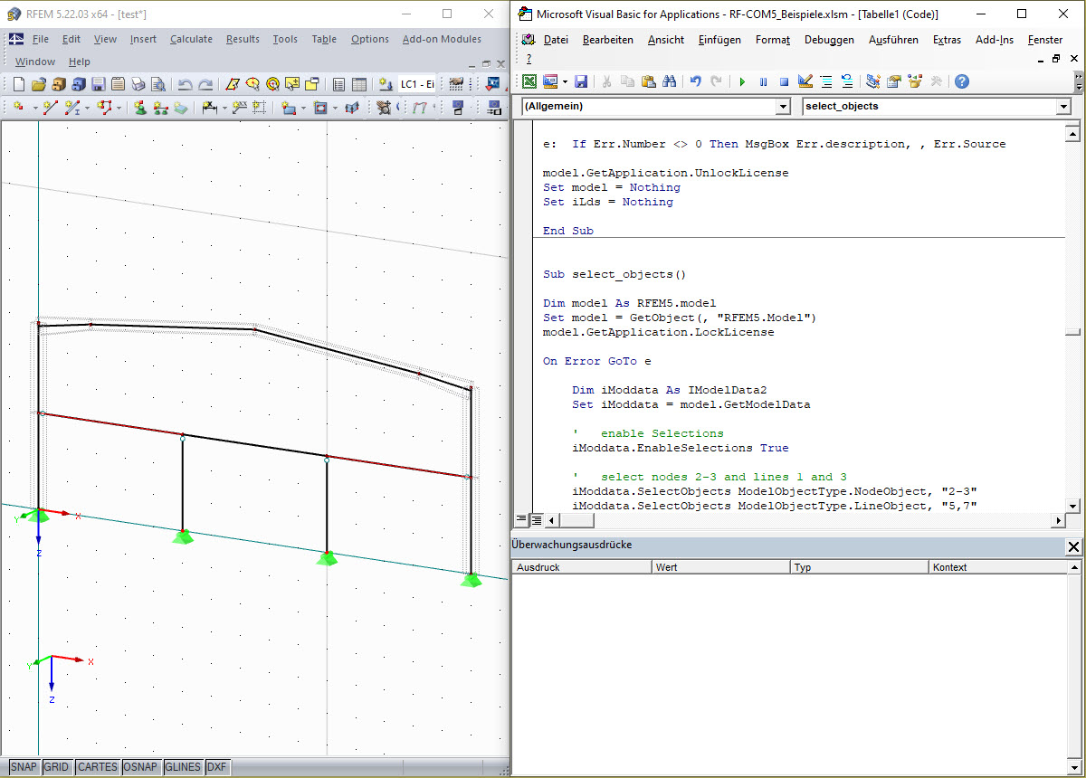 Résultat du programme de sélection