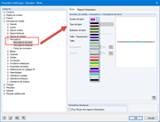 Afficher les propriétés des articulations de barre