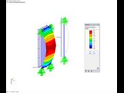 Déformation selon la grande déformation Vérification