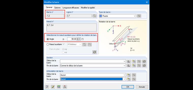 Sélection multiple via le menu contextuel