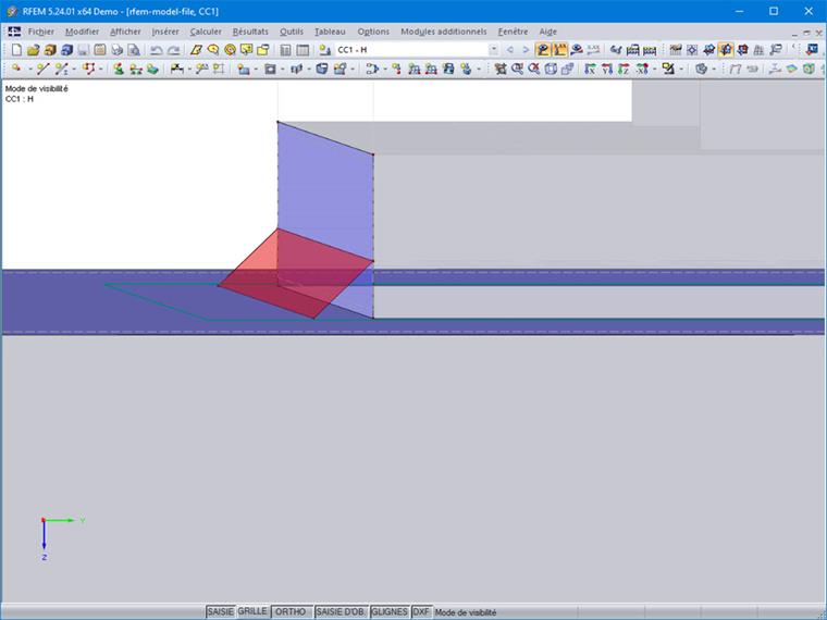 Soudure d’angle modélisée à l’aide d’une surface