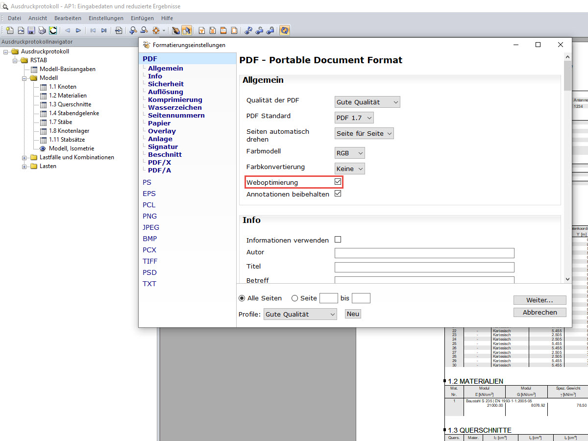 Optimisation pour utilisation en ligne